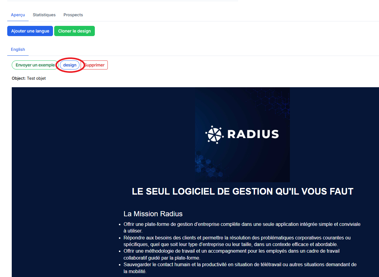 Comment Afficher Ou Modifier L Objet Dans Le Module Marketing Automation